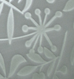 particolare 1 del vetro decorato cod. 106