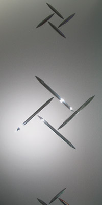 disegno del vetro a controllo numerico - cod. 27
