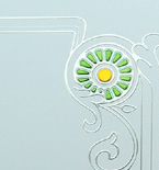 particolare 1 del vetro decorato cod. 15