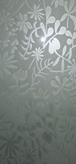 Decorazione artistica del vetro: Decori Porte Temperate