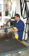 molatura e filo lucido, fasi di lavorazione